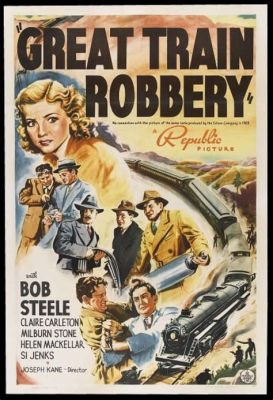 The Great Train Robbery? - A Story of Daring Theft and Cinematic Pioneers!